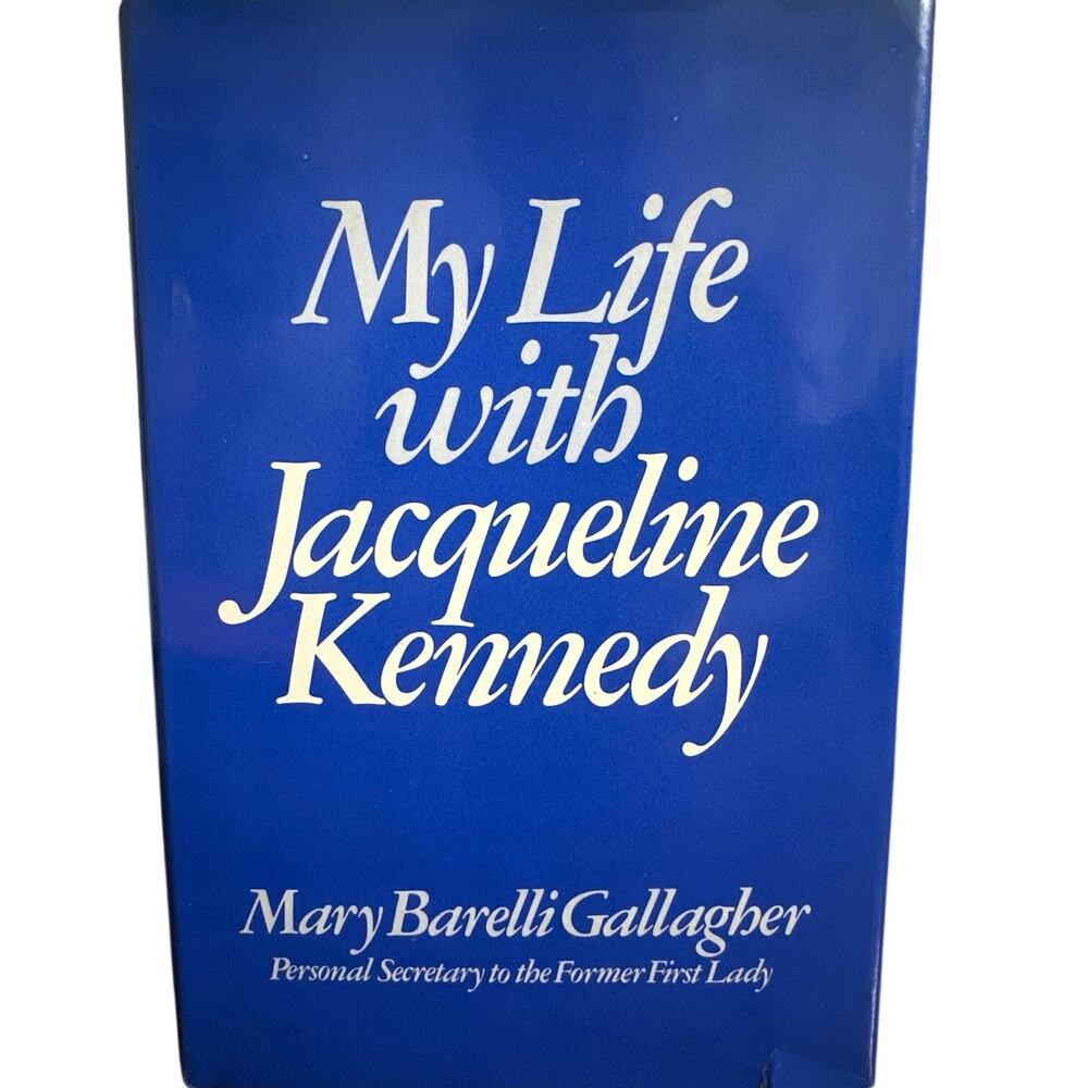 My Life w/Jacqueline Kennedy. Collectible hard cover by Mary Gallagher Vint 1969